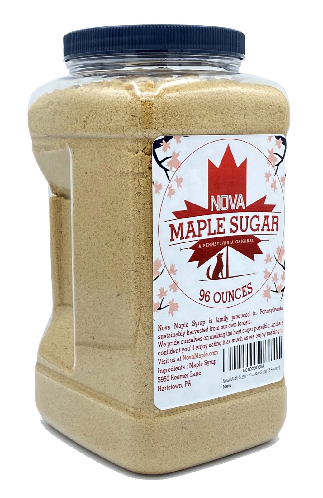 Nova Maple Sugar - Pure Grade-A Maple Sugar
