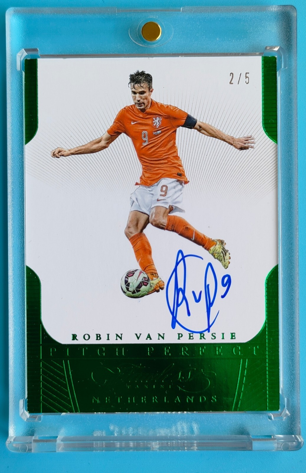 PANINI VAN PERSIE AUTO ファンペルシ 直筆サインカード ファン・ペルシー 直筆サイン auto Panini Prizm PANINI VAN PERSIE