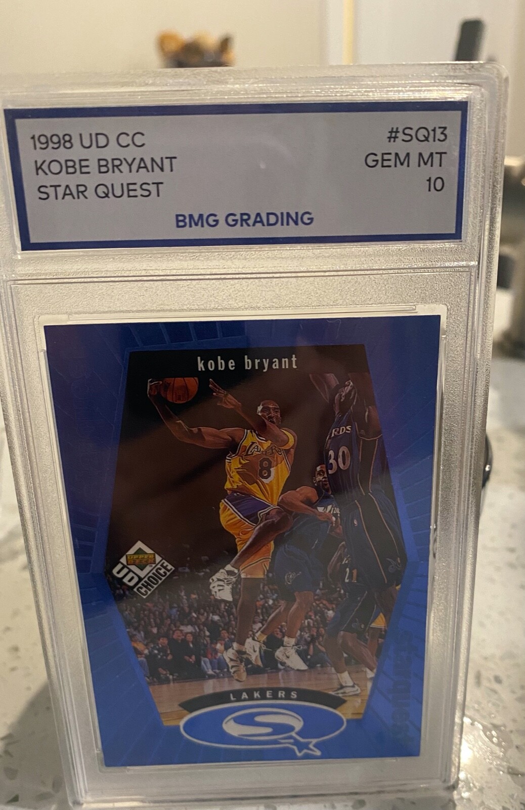 1998 UD CC Kobe Bryant Star Quest Blue #SQ13 GEM MT 10 | eBay 1998 UD CC Kobe Bryant Star Quest Blue #SQ13 GEM MT 10 | eBay