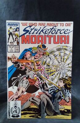Strikeforce: Morituri #7 1987 Marvel Comics Comic Book b&b