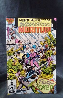 Strikeforce: Morituri #4 1987 Marvel Comics Comic Book b&b