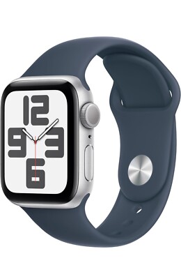 Apple Watch SE (2nd Generation) 40mm Aluminum Case with Sport Band - Starlight,
