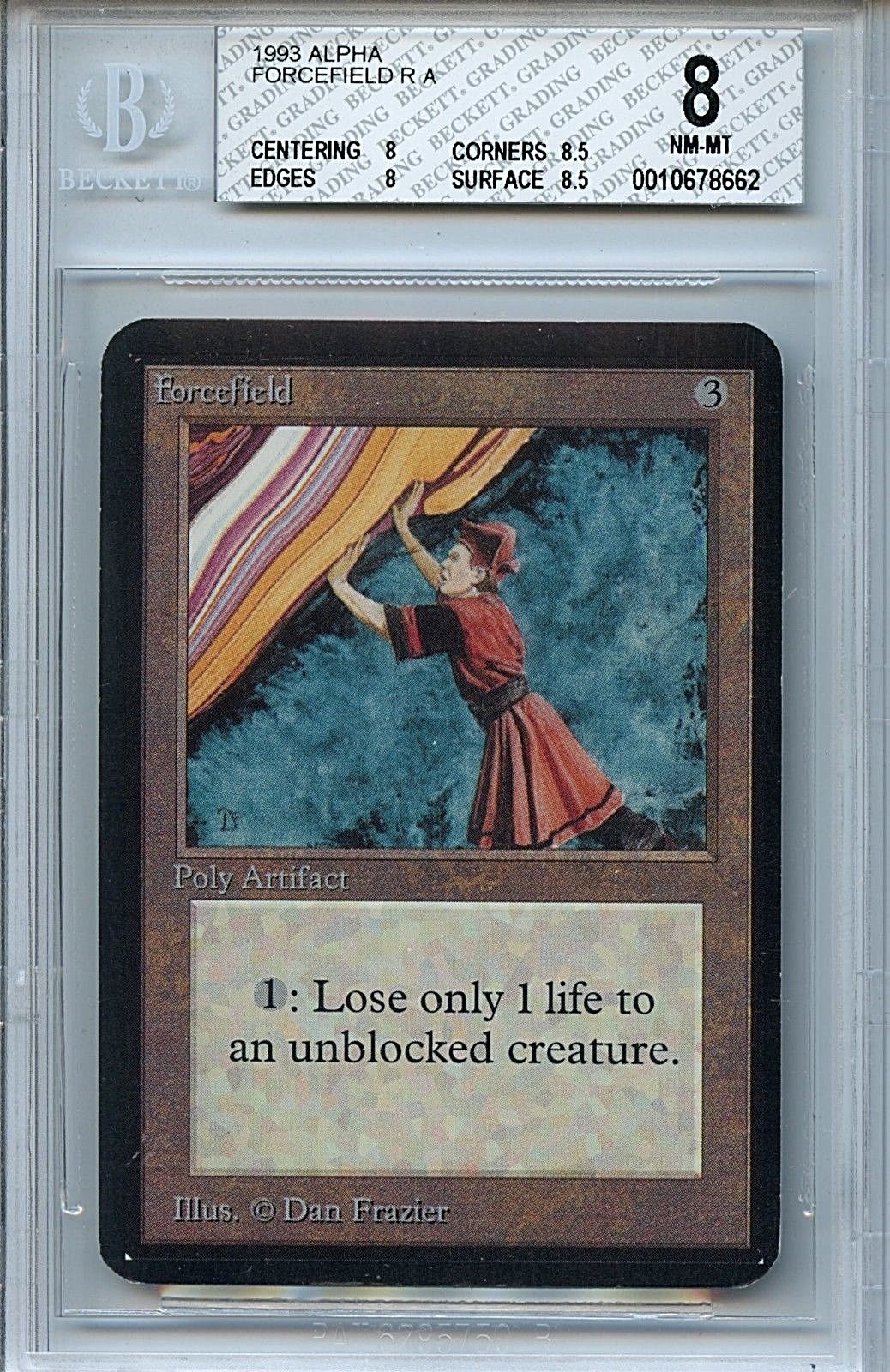 MTG　forcefield　ベータ版 Forcefield | MtG Magic Beta Edition | English | Heavily