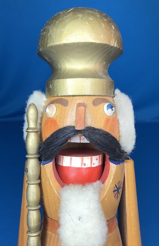 Vintage Steinbach? Erzebirge Wooden Nutcracker Incense Smoker