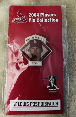 Woody Williams 2004 St. Louis Post-Dispatch Cardinals Players Pin Collection