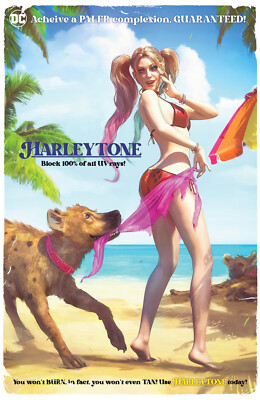 HARLEY QUINN #40 (TIAGO DA SILVA EXCLUSIVE COPPERTONE HOMAGE VARIANT) COMIC ~ DC