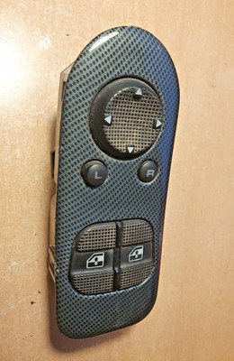 VW Sharan 95-00 Ford Galaxy Drivers Side Window Switches 7M0867255 Carbon