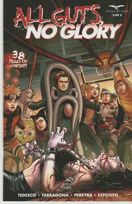 ZENESCOPE COMICS ALL GUTS NO GLORY #3 APRIL 2022 VARIANT A 1ST PRINT NM