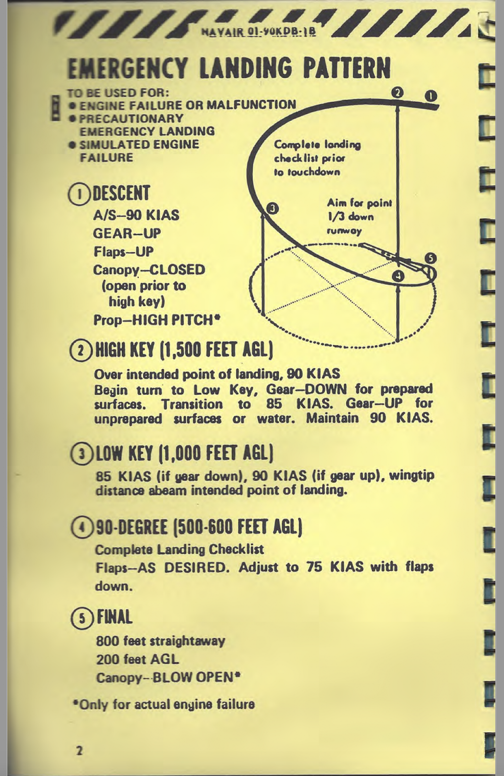 53 Page '81 Beechcraft T-34B Mentor NAVAIR-01-90KDB Pilot Checklist Manual on CD