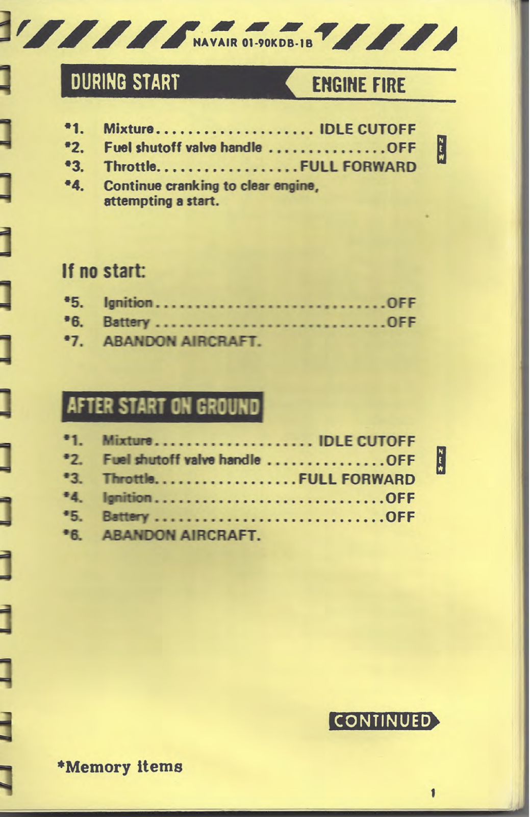 53 Page '81 Beechcraft T-34B Mentor NAVAIR-01-90KDB Pilot Checklist Manual on CD