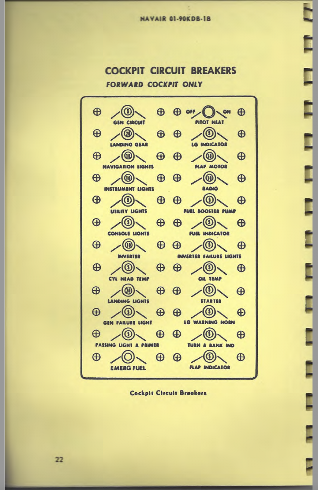 53 Page '81 Beechcraft T-34B Mentor NAVAIR-01-90KDB Pilot Checklist Manual on CD