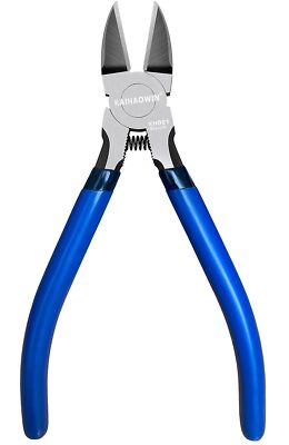 Wire Cutters 6 inch KAIHAOWIN Precision Flush Cutters Ultra Sharp Wire Cutter...