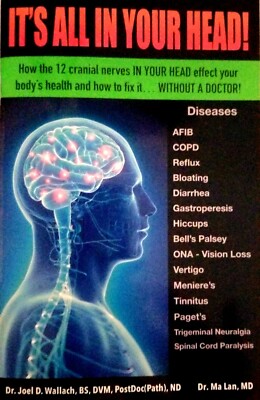 IT'S ALL IN YOUR HEAD! Newest book by Dr. Wallach -Dead Doctors Don't Lie