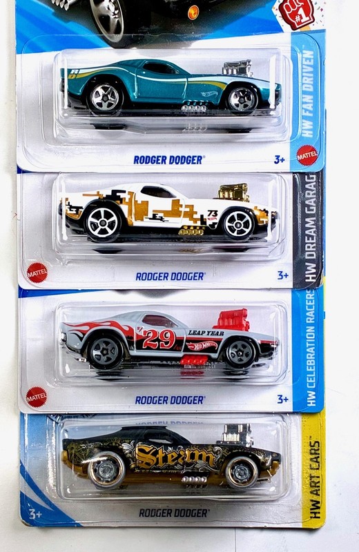 Rodger Dodger, 2022-2026 Black, White, Gray Leap, Teal, Netflix Let's Race 4X