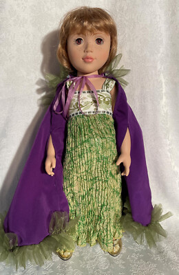 Just Pretend 1997 Laurel with Wings Stardust Classic Woodfairy 18'' Vinyl Doll