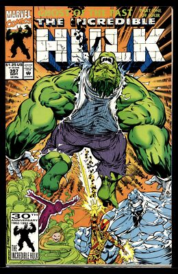1992 Incredible Hulk #397 B Marvel Comic | eBay