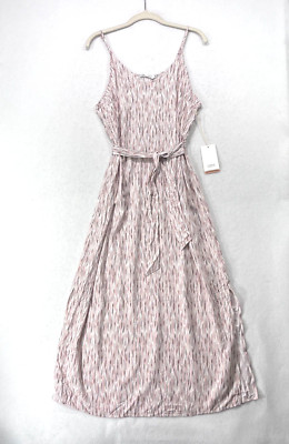 Carve Design Dress Women Medium Cream Midi Macy Madrid Print Coquette Modern