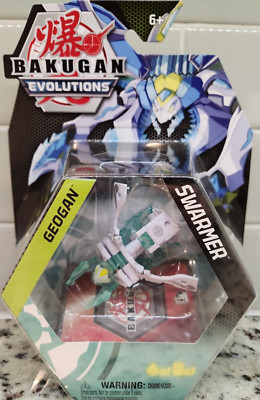 Bakugan Evolutions Action Figure Geogan SWARMER Collectible with Trading Cards