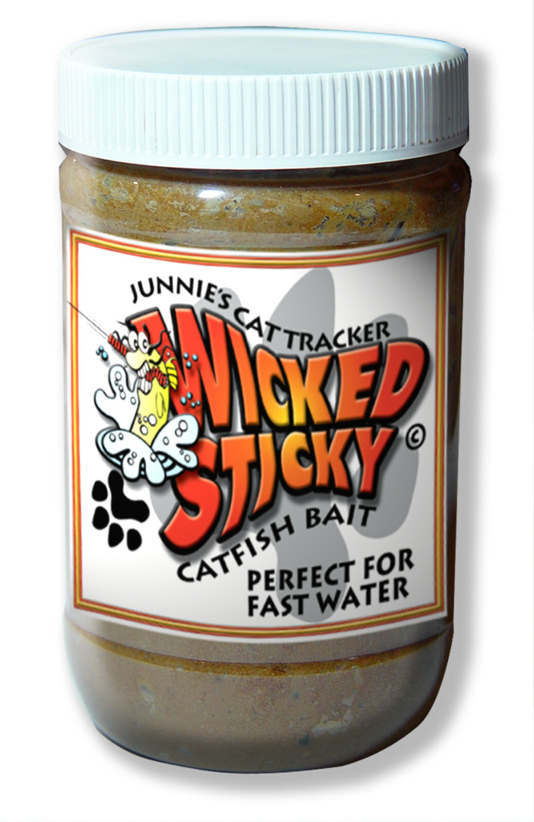 Junnie's Cat Tracker Wicked Sticky 15oz Jar Original~Sewer