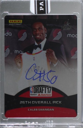 2017-18 Panini Instant Draft 17 - Caleb Swanigan #PIC-CS