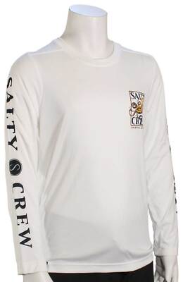 

Рубашка для серфинга Salty Crew Boys Ink Slinger LS — белая — новинка, Белый