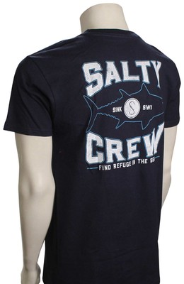 

Футболка Salty Crew Stealth — темно-синяя — новинка, Синий