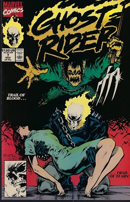 Ghost Rider(Marvel-1990) #7 - Scarecrow - Mark Texeira - Cover/Art (6.0)