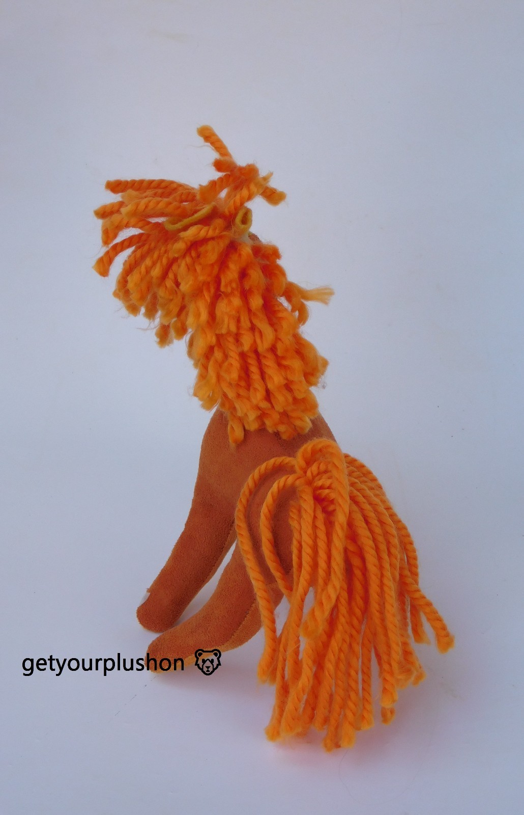 DAKIN DREAM PETS ORANGE HORSE PLUSH