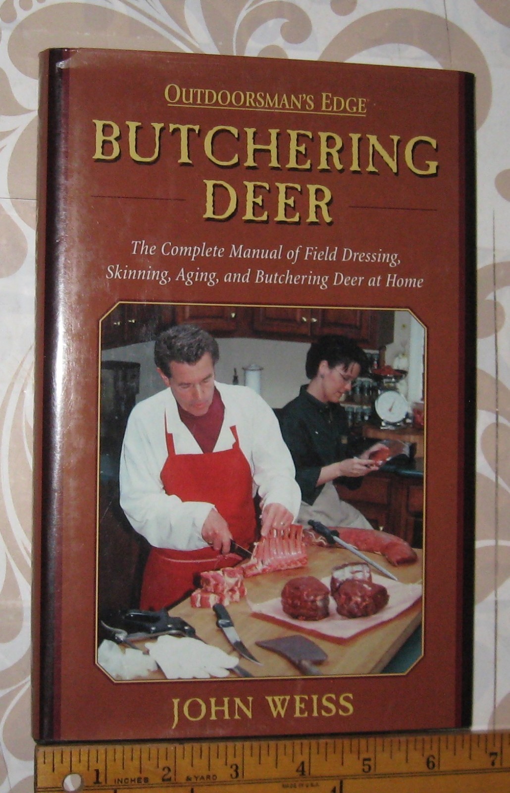 Butchering Deer from Outdoors-man's Edge hardback w/jacket, John Weiss free ship