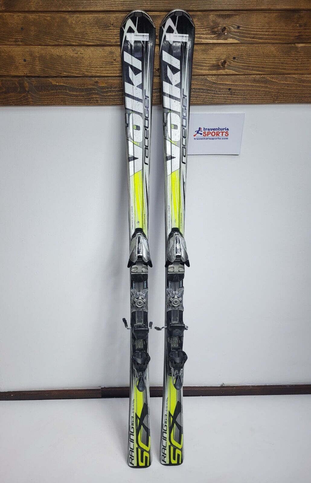 Volkl Racetiger SC 163 cm Ski + Marker 11 Bindings Fun Snow Volkl Racetiger SC 163 cm Ski + Marker 11 Bindings Fun Snow