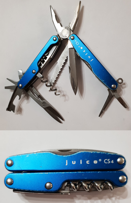 Blue leatherman deals