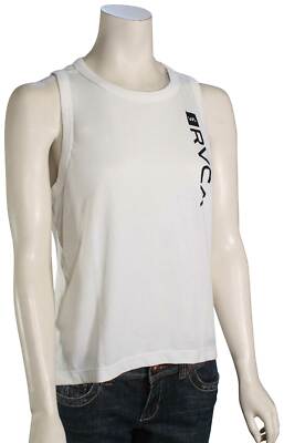 Майка RVCA VA Muscle Tank — оригинальный белый — новинка