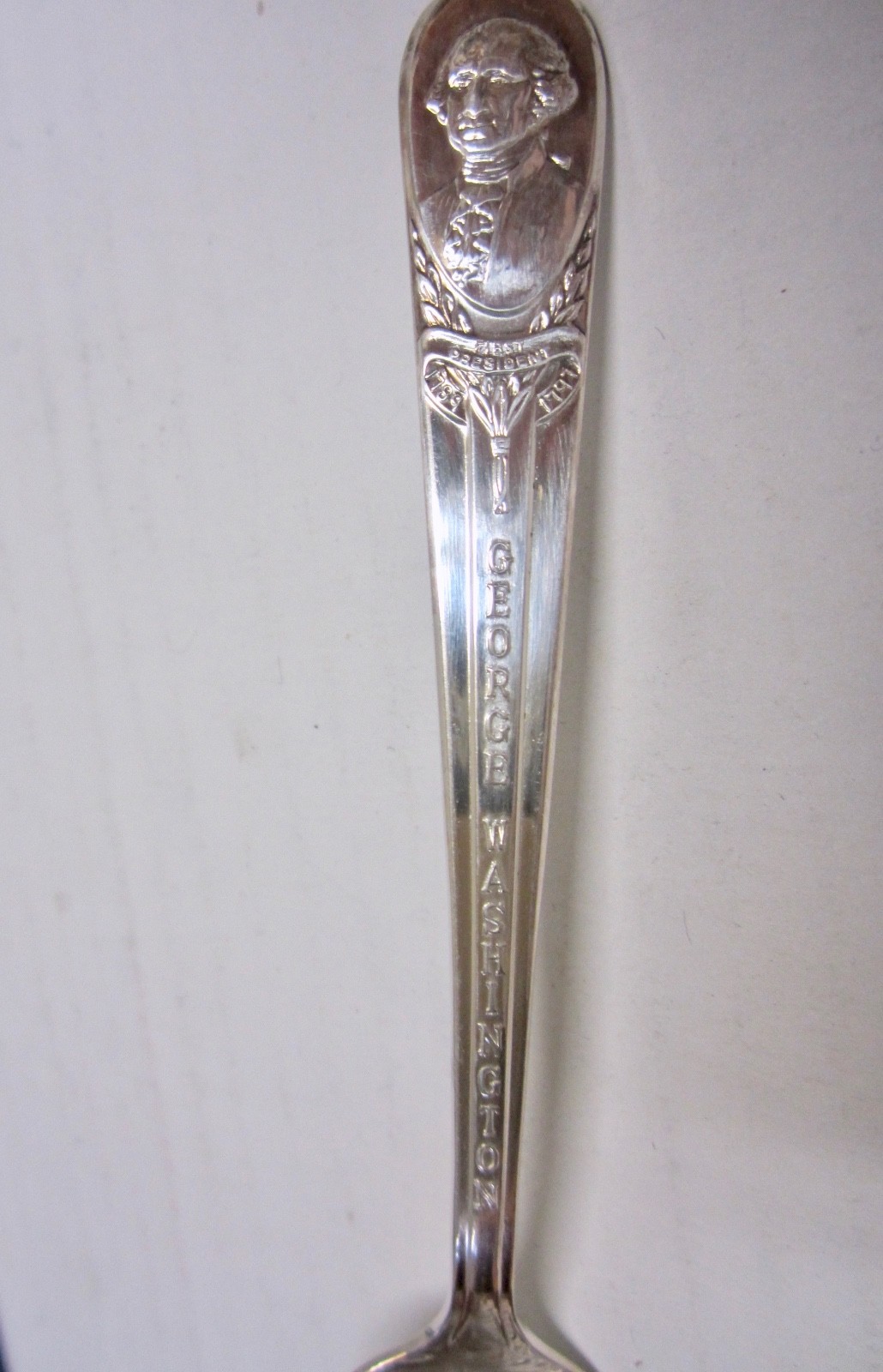 six WM Rodgers I.S. Silver Plate Presidential spoos, unused,