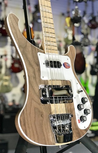 NEW 2018 4003W Rickenbacker 4 String Electric Bass Walnut W/ OHSC Aut Deal +Ship