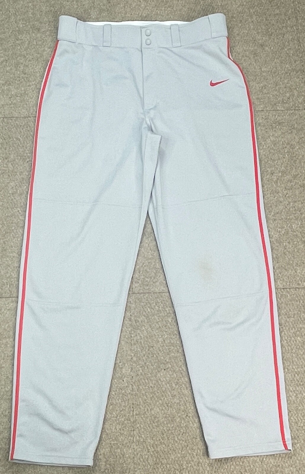 Nike Swingman Men's Gray & Red Baseball Pants Size Large | eBay