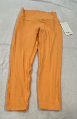 Lululemon Align HR Legging Crop 23'' Women s Size 8 Mango