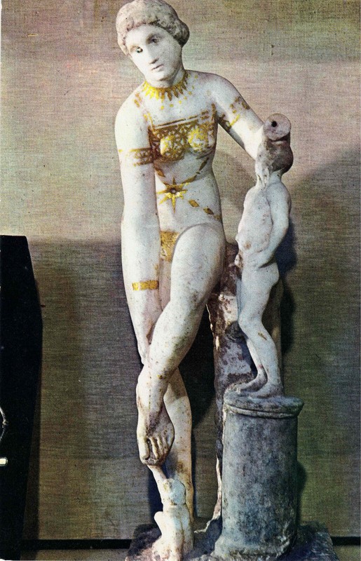 Pompei - Nuovi Scavi - Venere Dorata - VÃ©Nus DorÃ© - Statue