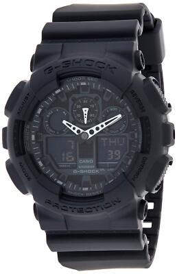 Casio 288394 G-Shock Ana-Digi GA100-1A1 3-Eye Wristwatch