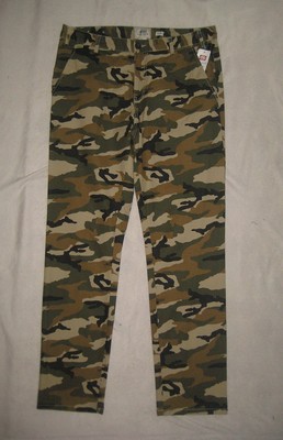 nwt ecko unltd concealed men troop slim fit pants size 32 34 36