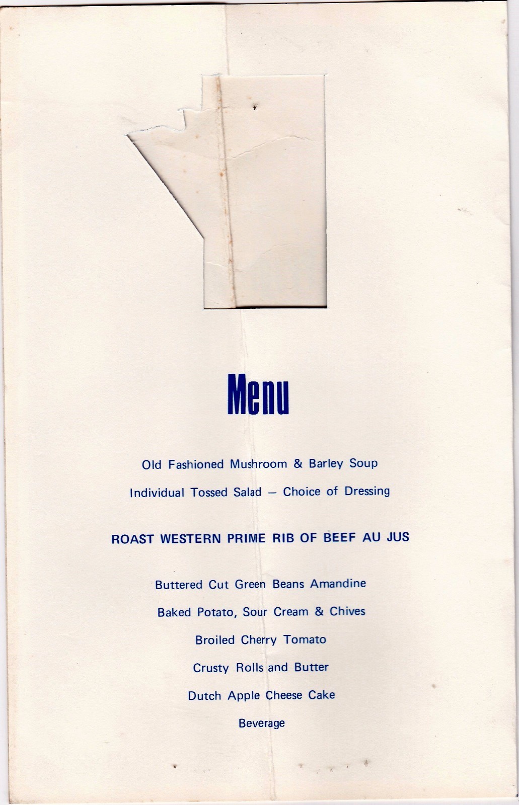 Conservative Party 1976 Annual Dinner Program Sterling Lyon slc