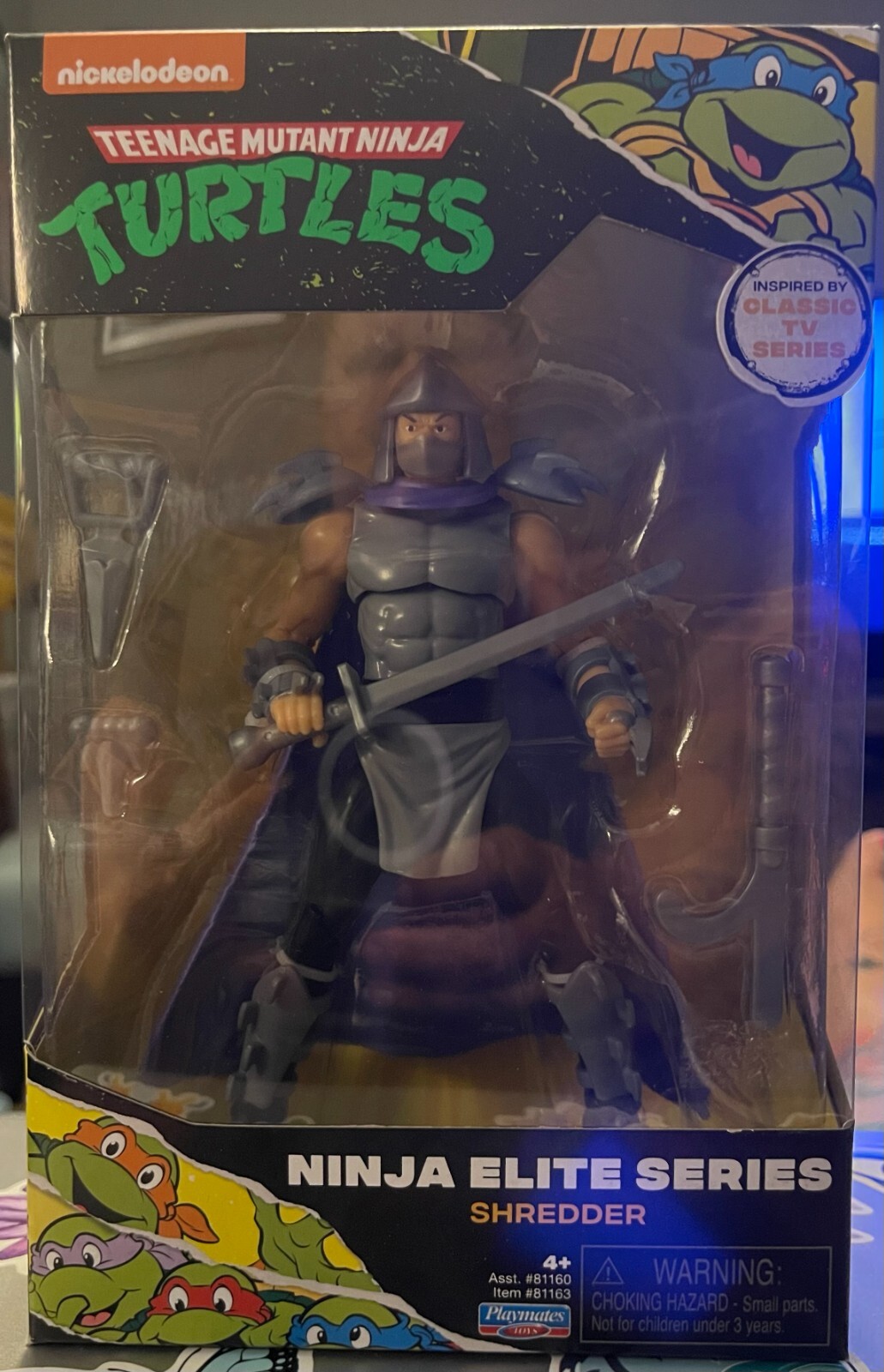 Teenage Mutant Ninja Turtles Elite Series Shredder Figure