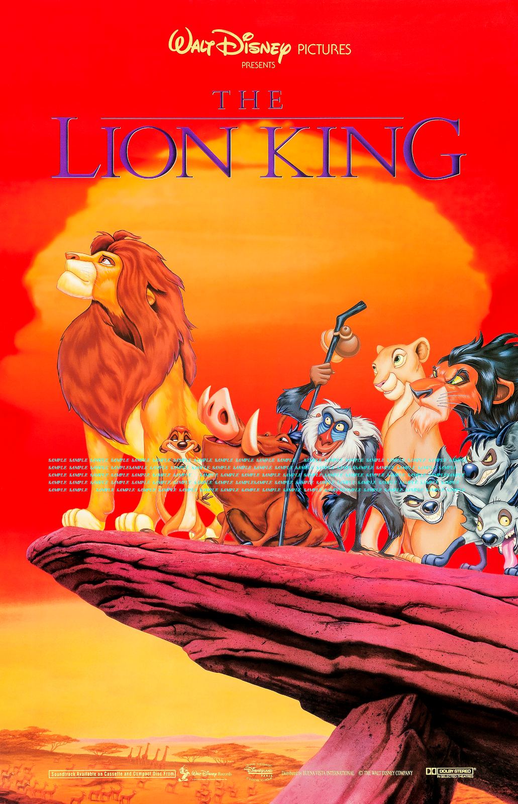Disney Collection ポスター 2017-2012 Disney The Lion King 11