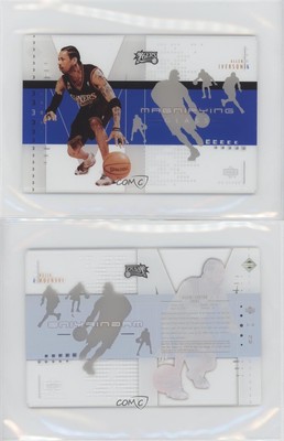 2002-03 UD Glass Magnifying Glass Allen Iverson #AI-M HOF