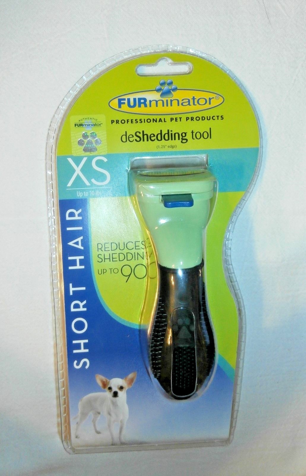 FURminator deShedding Tool for X-SMALL dog AUTHENTIC FURminator NEW