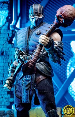 New JM toys ZK001 1/12 Ninja Sub Zero Saibot 6'' Action Figure in stock