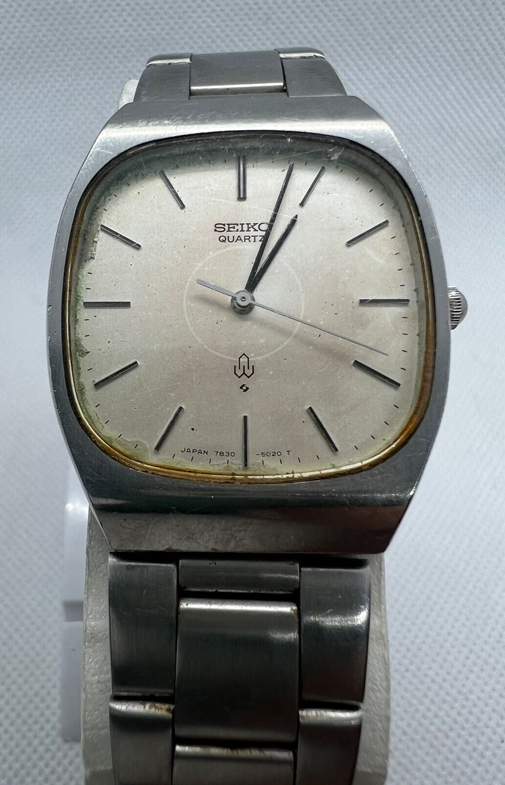SEIKO QUARTZ 7830-5020 SUWA ヴィンテージ Vintage Seiko Quartz Wrist Watch 7830 5020. Size 33 mm