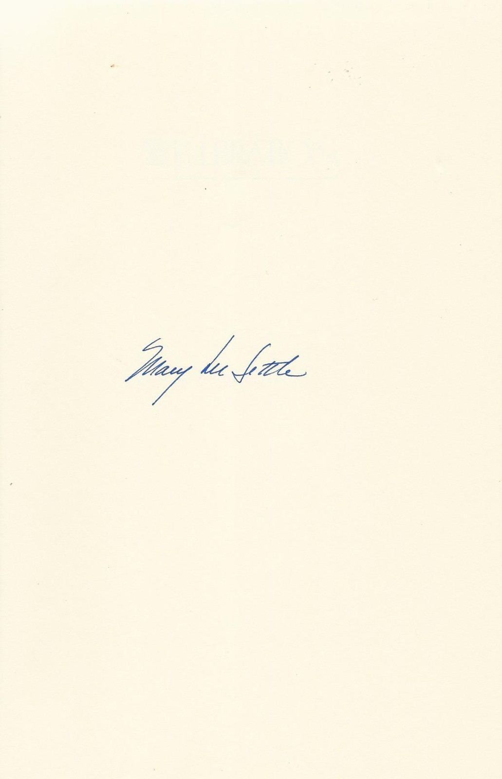 MARY LEE SETTLE - CELEBRATION, SIGNED LIMITED 1ST EDITION, Franklin Leather HB