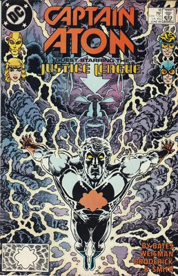 atom #16 (dc comics, 1988) fine  guest starring the justice
