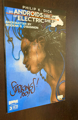 DO ANDROIDS DREAM ELECTRIC SHEEP #3 (Boom Comics 2009) -- SIGNED Starkings