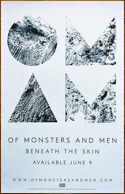 OF MONSTERS AND MEN Beneath The Skin Ltd Ed New RARE Tour